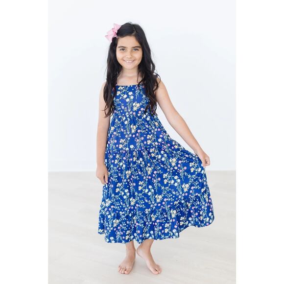Mila & Rose SUNNY MEADOW RUFFLE MAXI DRESS NWT size 4T - Picture 1 of 8